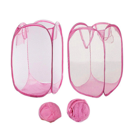 Laundry Baskets Mesh Laundry Bag 