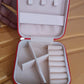 Portable Jewelry Storage Organizer Box (1 Pc)