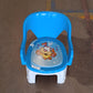 Plastic Multipurpose Strong and Durable Baby Chair with Cushion Base (1 Pc)